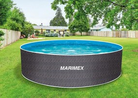 Marimex | Bazén Marimex Orlando 3,66x1,22 m s pieskovou filtráciou a príslušenstvom - motív RATAN | 19900127