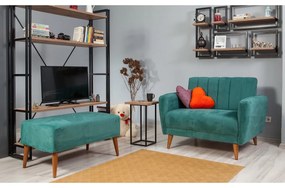 Dvojmiestna pohovka Aqua Loveseat tyrkysová