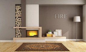 Alfa Carpets, Kusový koberec TEHERAN T-102 beige, 80x150, béžová, chodba / predsieň