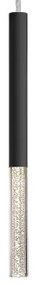 Zuma Line P0461-01E-P7P7 - LED Luster na lanku ONE LED/5W/230V čierna