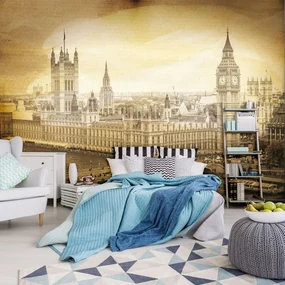 Fototapeta - Westminster - Vintage (152,5x104 cm)