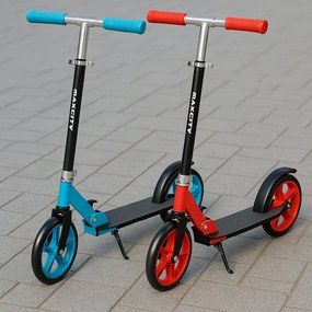 Skladacia hliníková kolobežka 85,5 - 95,5 cm - viac farieb modrá