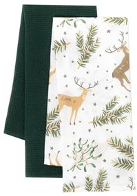 Sada kuchynských utierok LANDSKAB s vianočným motívom 832937