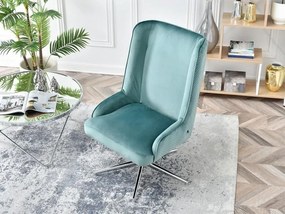 Kreslo Bilibo (tyrkysová + chrómová). Vlastná spoľahlivá doprava až k Vám domov. 1109887