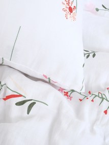 Mušelínové obliečky – Vlčie maky biele