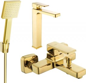 Mexen Cetus R45 vaňový set, zlatý - 744313R45-50