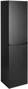 Sapho Sapho, FILENA skrinka vysoká 35x140x30cm, čierna mat strip, FID3540BS