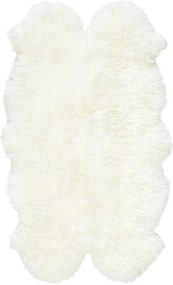 XXXLutz OVČIA KOŽUŠINA, 110/180 cm, biela Linea Natura - Koberce - 008583004260