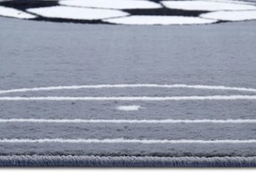 Hanse Home, Detský koberček Adventures 105527 Mouse, 200x290, šedá, detská izba