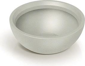 Plastový květináč MOLIOS BOWLS pískový