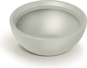 Plastový květináč MOLIOS BOWLS pískový