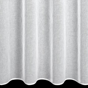 ZÁCLONA NA KRÚŽKOCH AURA 140X250 CM BIELA