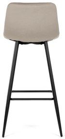 Autronic BONTEC Barová stolička, hnedá, látka, AUB-X7015 CAP2 Farba: Šedá