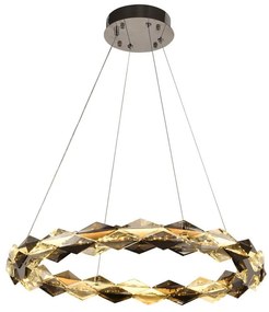 Moderné svietidlo NEDES LED svietidlo + diaľkový ovládač 40W J6327/CH