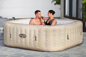 BESTWAY Lay-Z-Spa Rome EnergySense Smart AirJet Vírivka, 201 x 201 x 71 cm, 7 osôb 6001M