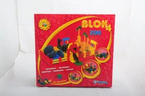 Stavebnice Blok 4 ZOO plast 235ks v krabici 35x33x10cm