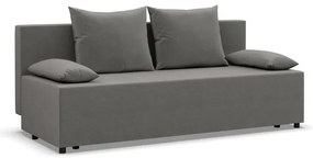 Dvojmiestna pohovka FERMO Kronos rozkladacia, svetlosivá