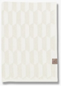 Krémovobiela bavlnená osuška 70x133 cm Geo - Mette Ditmer Denmark