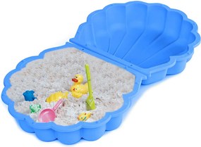 Marimex | Pieskovisko / bazénik - Mušľa s krytom - modrá | 11640058