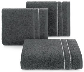 BAVLNENÝ UTERÁK EMINA 30X50 CM SIVÁ