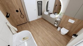 Dlažba Vermont Walnut 20x120 R