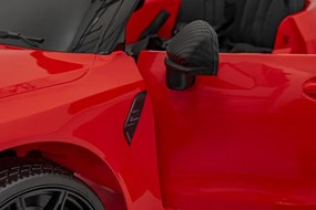Elektrické autíčko BMW M4 červené