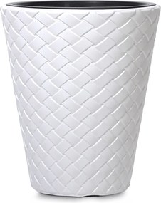 Plastový kvetináč DBMT300 30 cm - biela