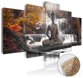 Obraz na skle - Autumnal Buddha [Glass]