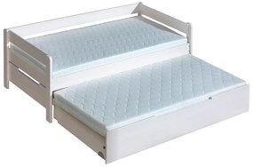 Rozkladacia posteľ 90 cm Balos ( s roštami a úl. priestorom). Vlastná spoľahlivá doprava až k Vám domov. 605358