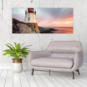 Obraz - Maják Castle Hill (120x50 cm)