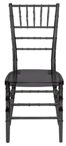 Mextra Svadobná stolička TIFFANY CHIAVARI I, 020 priehľadná dymová