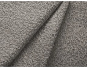 Svetlosivá rozkladacia/s úložným priestorom rohová pohovka z textílie buklé (ľavý roh/s leňoškou) Kyoto – Cosmopolitan Design