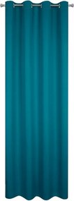 ZÁVES BLACKOUT NA KRÚŽKOCH 135X250 CM PETROLEJOVÝ