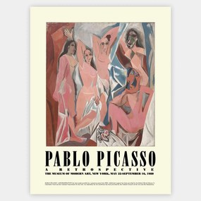 Plagát A Retrospective | Pablo Picasso