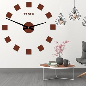 Veľké hodiny na stenu STYLESA l 3D hodiny 12P036