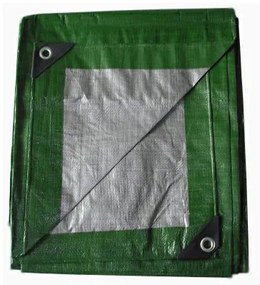 Ekspand Krycia plachta zeleno-strieborná 4x5 (130g/m²)