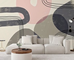 Gario Fototapeta Béžové vzory Boho - Andrea Haase Materiál: Vliesová, Rozmery: 300 x 210 cm