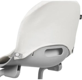 Lionelo - Detská jedálenská stolička 2v1 DALIA biela/šedá