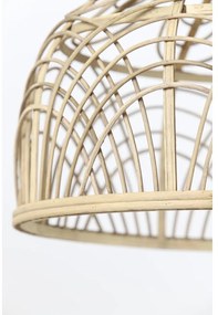 Stropné svietidlo v prírodnej farbe s ratanovým tienidlom ø 42 cm Pocita - Light &amp; Living