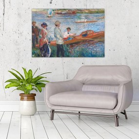 Obraz - Auguste Renoir, Oarsmen at Chatou, reprodukcia (90x60 cm)