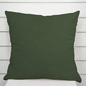 Biante Ľanová dekoračná obliečka na vankúš LEN-020 Khaki zelená 40 x 40 cm