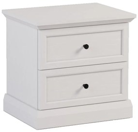 Nočný Stolík Lucca SN biela opal