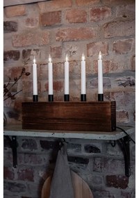 Hnedá vianočná svetelná dekorácia Albero – Markslöjd