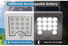 Top Light - LED Solárny nástenný reflektor HELEON S LED/5W/3,7V IP65 4000K