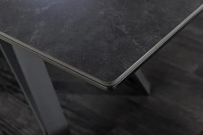 Rozkladací jedálenský stôl Atlas 46500 160/200x90cm Ceramik graphite marble  - Komfort-nábytok