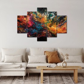 Obraz - Farebná abstrakcia II. (150x105 cm)