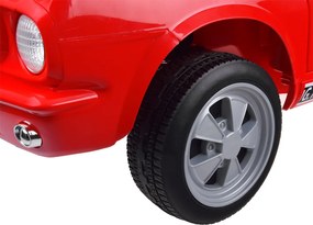 JOKOMISIADA Detské autíčko na batériu SHELBY GT 350 Classic pre dvoch PA0336 červené