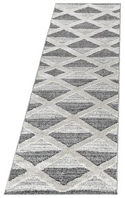 Sivý behúň 80x250 cm Pisa – Ayyildiz Carpets