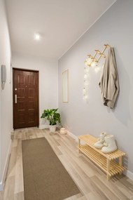 Vopi, Behúň na mieru Eton béžový 70, šíre 120 cm, béžová, chodba / predsieň