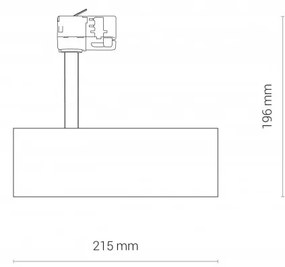 CTLS MILO LED WHITE 25W, 4000K 8761 3F